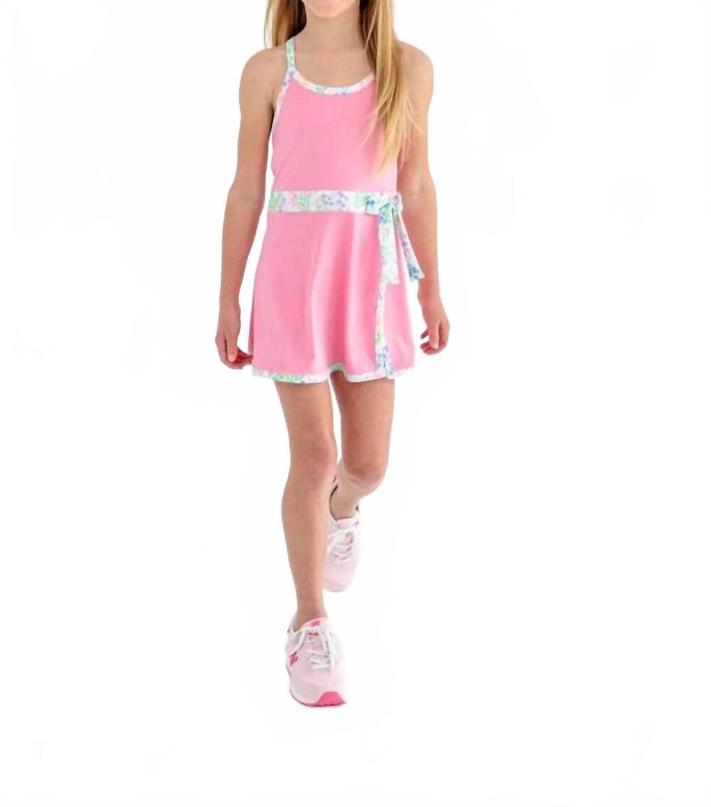 NEW THE BEAUFORT BONNET COMPANY prepletic teggy tennis dress in hamptons hot pin
